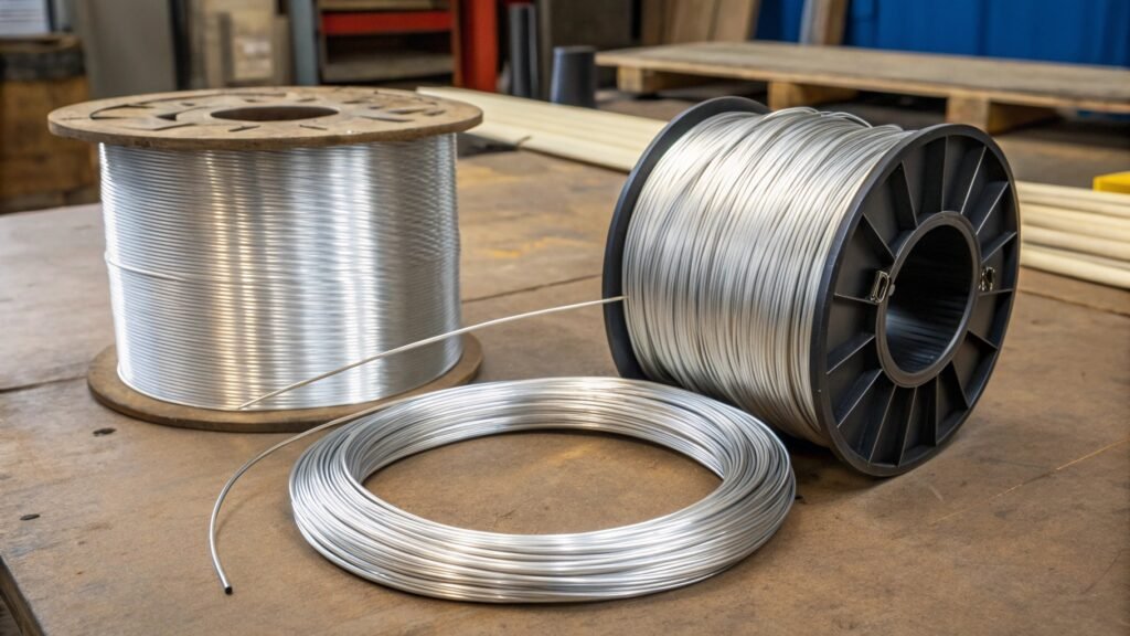 alt with keywords: hands easily bending a soft lead wire